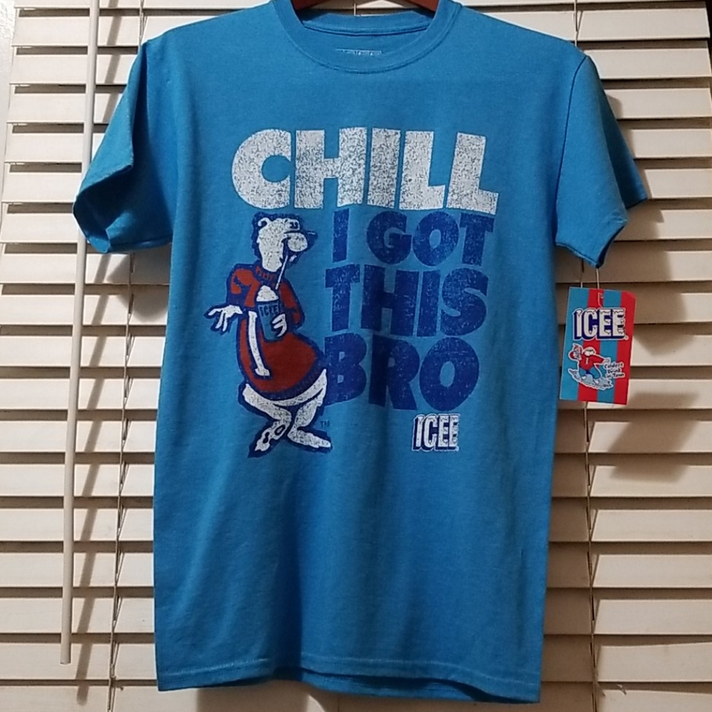 MEN'S GRAPHIC NOVELTY ICEE T SHIRT SZ SM